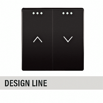 DESIGN LINE moduli za prekidače - crni